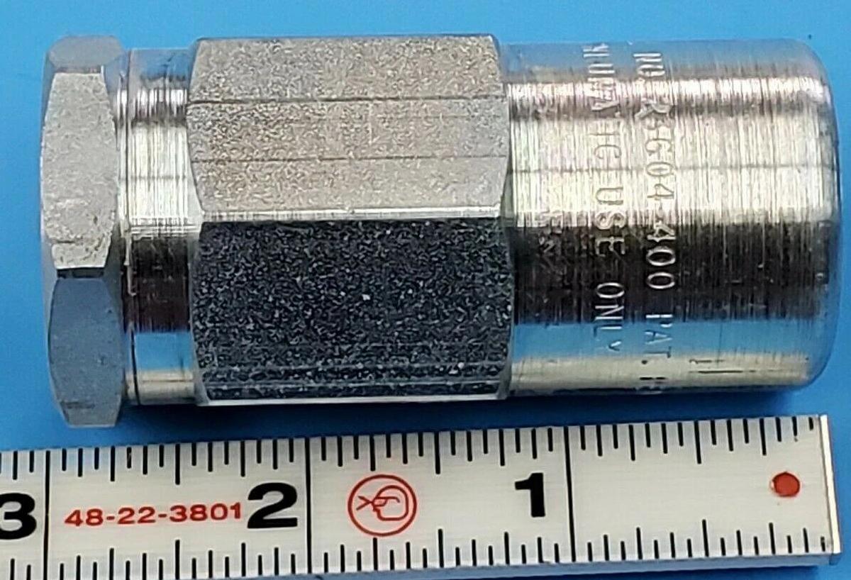 NIB ARO 23604-400 EXCESS FLOW CHECK VALVE 1/2'' AUTOMATIC