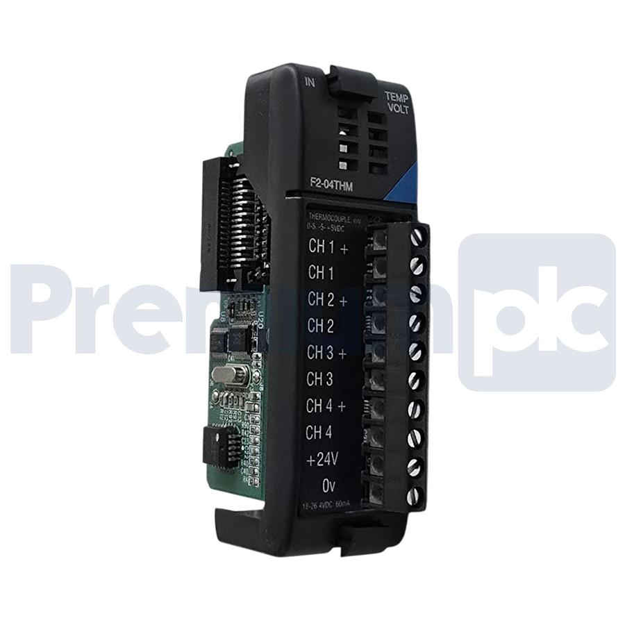 Used FACTS ENGINEERING F2-04THM DirectLOGIC DL205 4-CH TEMPERATURE INPUT MODULE NSMP