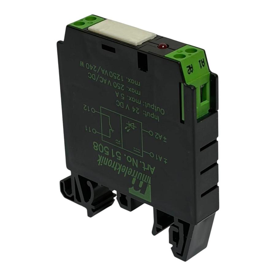Murrelektronik 51508 RMMR 11/24 VAC/DC Slim Interface Output Relay Module