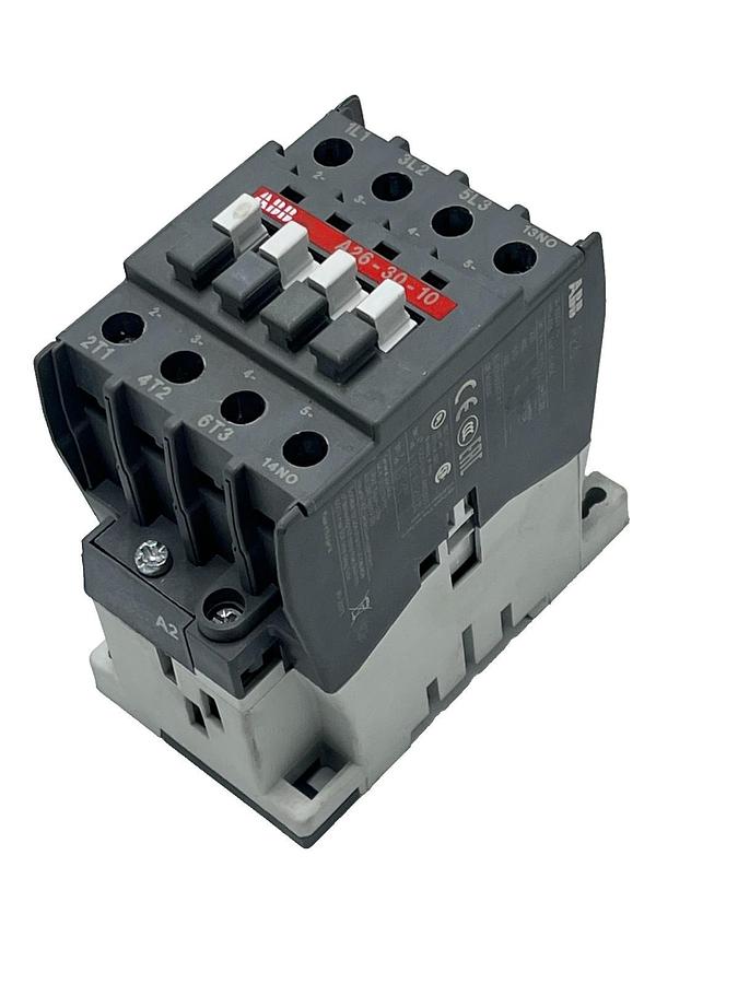 ABB A26-30-10 R84 Contactor 110-120V AC 3-Pole 26A 1 NO Auxiliary, NSNP