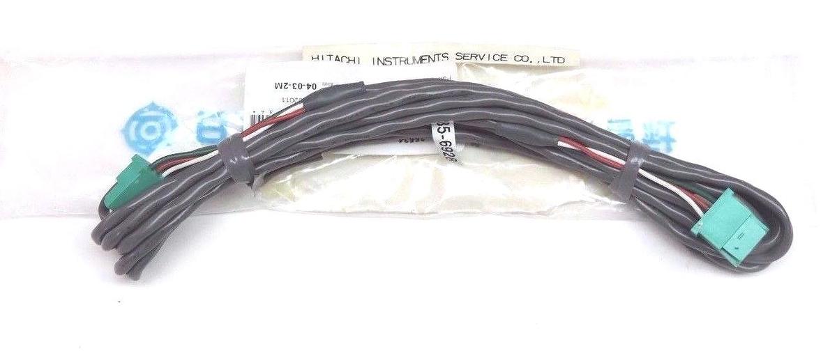 Used NEW HITACHI 885-6928 CONNECTOR CABLE LC GREEN TO GREEN 8856928, 3M