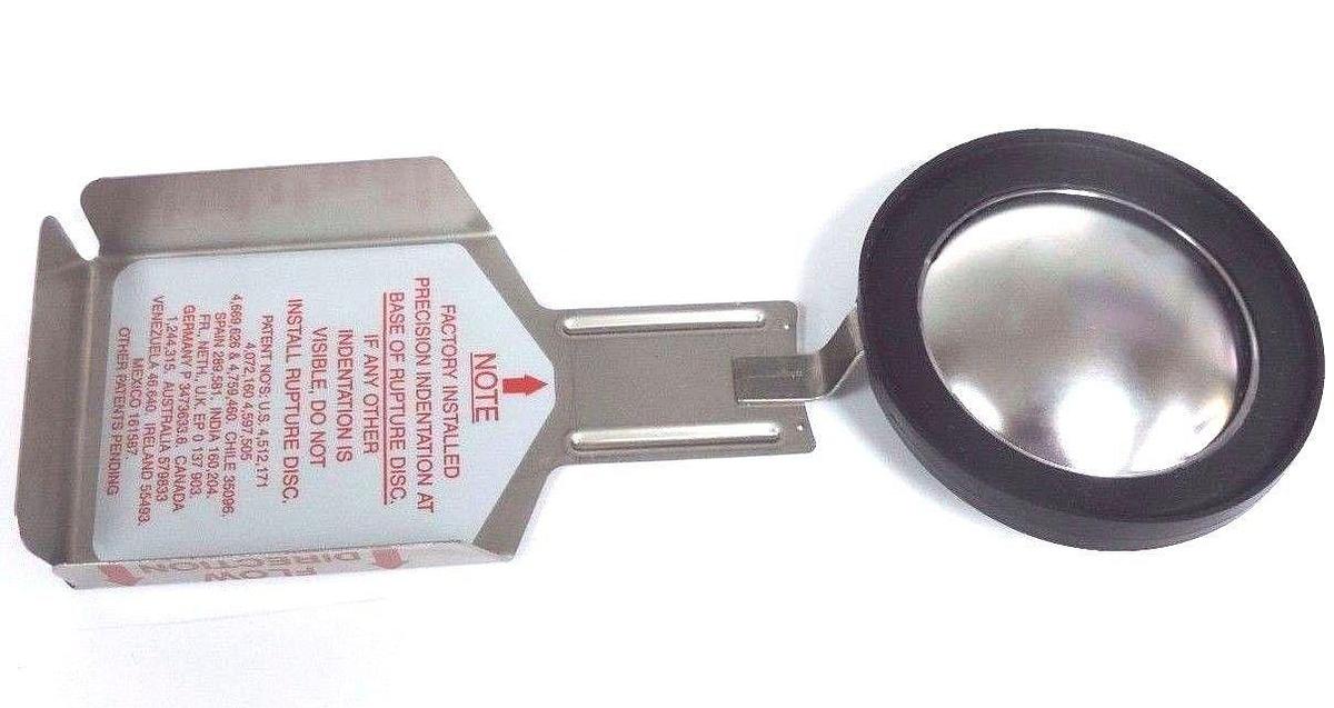 Used NIB CONTINENTAL DISC 8010461A RUPTURE DISC 2" SANITRX GAS/VAPOR/LIQUID PSE-6451A