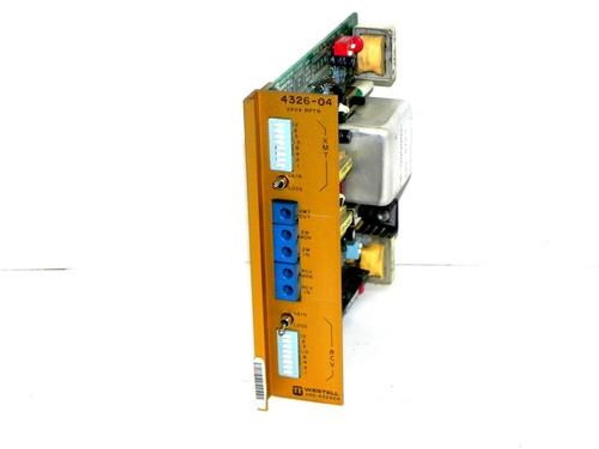 Used WESTELL A90-432604 BOARD 24V4 RPTR, 4326-04
