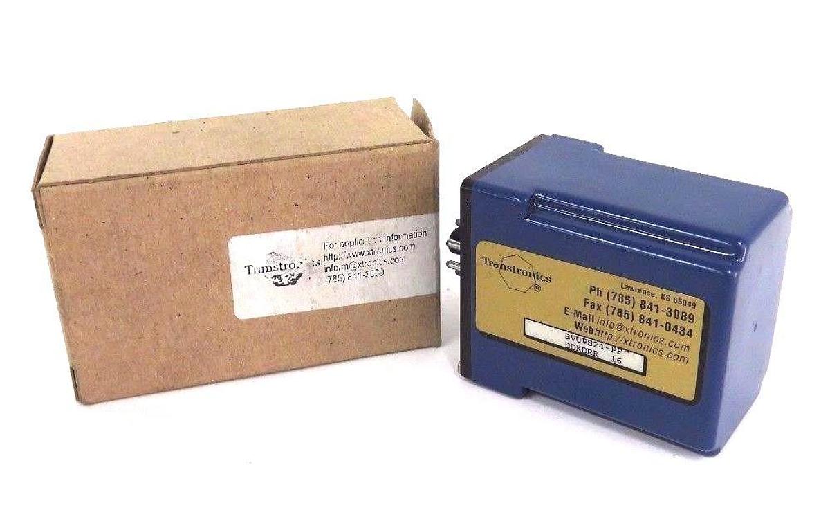 Used TRANSTRONICS BVUPS24-PF RELAY 8-PIN, 24V, BVUPS24PF