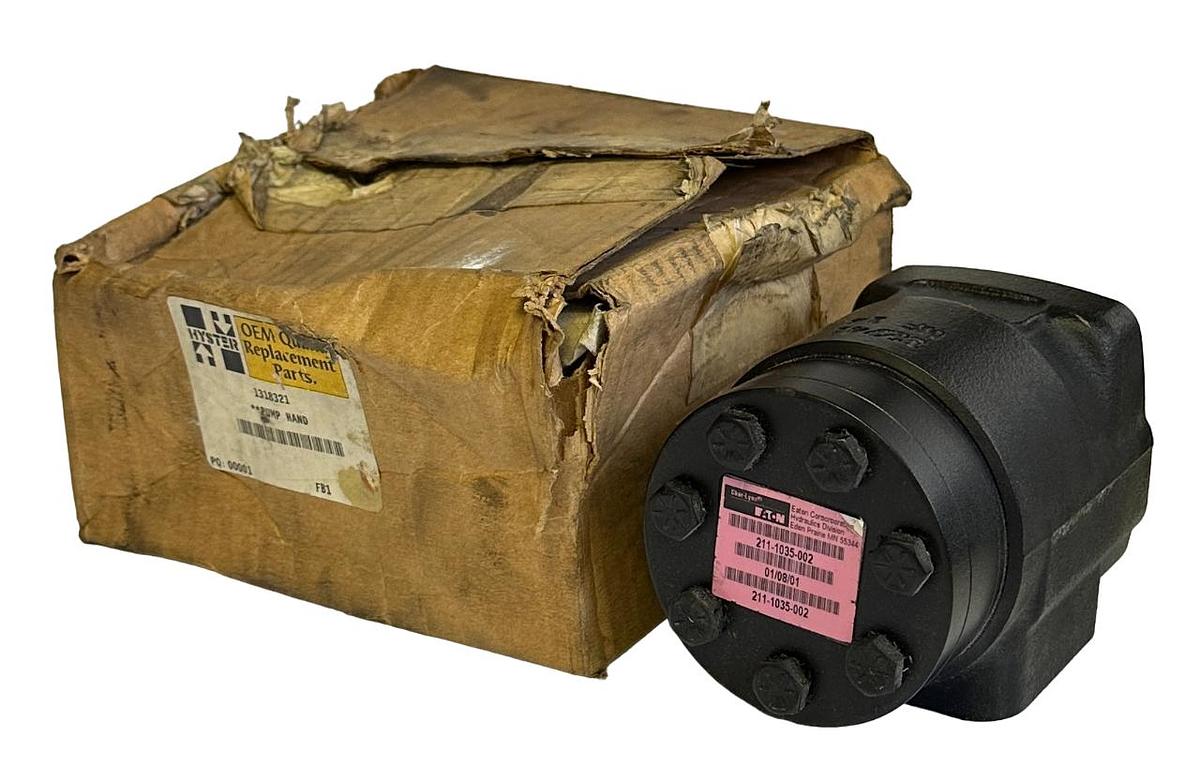 Used NEW EATON HYSTER 1318321 ORBITROL STEERING HYDRAULIC PUMP HY1318321 211-1035-002