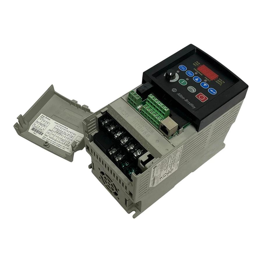 Used Allen-Bradley 22A-D6P0N104 PowerFlex 4 VFD 3HP 480V 3-Phase AC Motor Drive