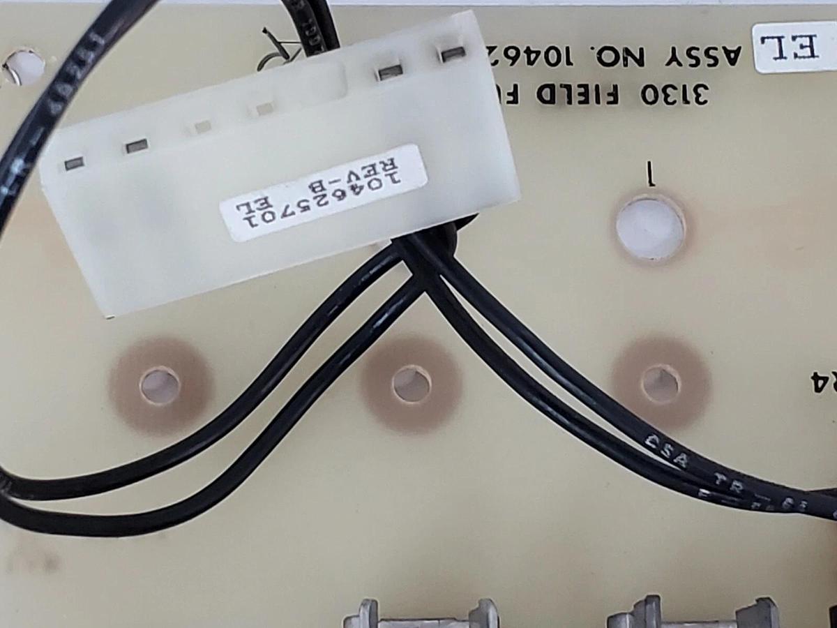 Used FINCOR 104625103 REV. K FIELD FUSE BOARD 3130, 1046252
