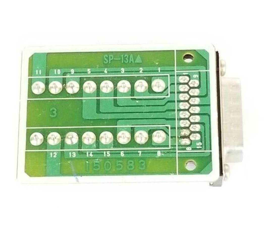 Used GENERIC SP-13A TERMINAL PLUG IN BOARD 150583 SP13A