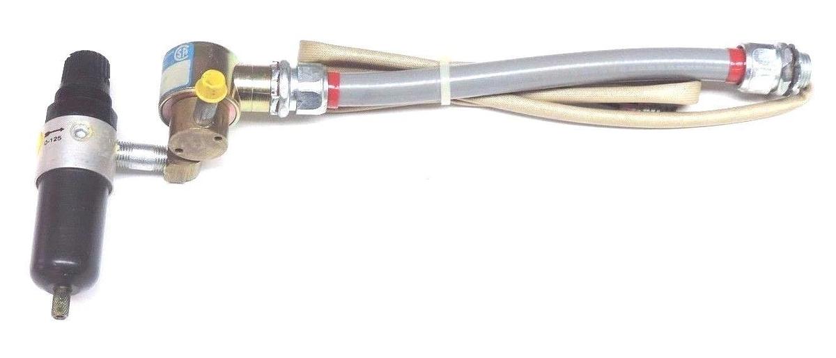 NEW SKINNER C2D1710C VALVE 90PSI, 1/8 ORIFICE W/ WATTS 8548-02DGC REGULATOR