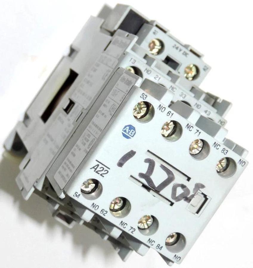 Used ALLEN BRADLEY 700-CF310Z* SER. A RELAY COIL, WITH AB 100-F SER. B & 100-FSD250 A