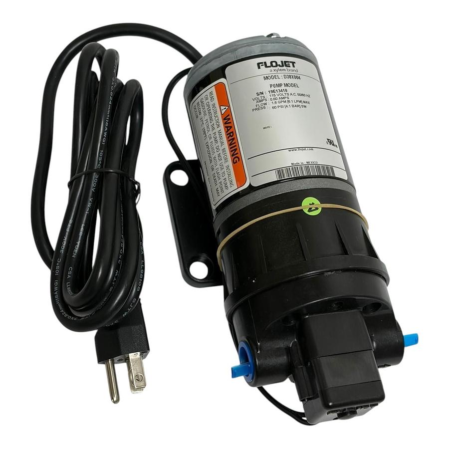 Used Flojet D38X004 Duplex II Diaphragm Demand Pump 115V 1.6 GPM 60 PSI New