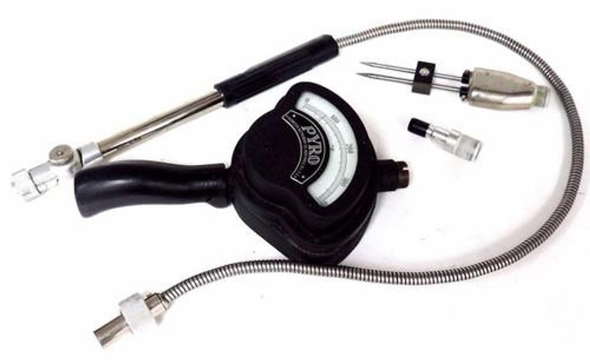 Used PYRO 269 PYROMETER NO. 64-522 MODEL 42 ARM 304 THERMOC 64522