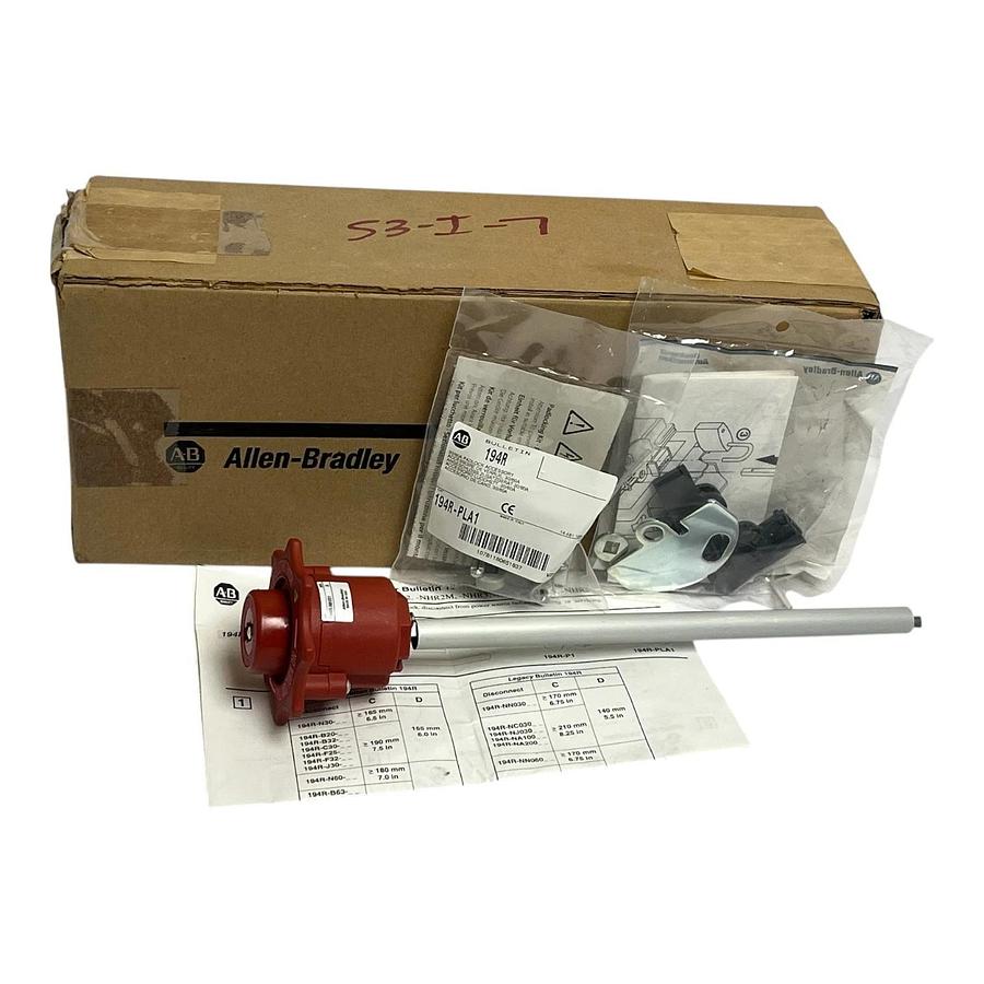 Allen-Bradley 194R-NHR1 Internal Operating Handle Series A Red NFPA 79 - NSMP