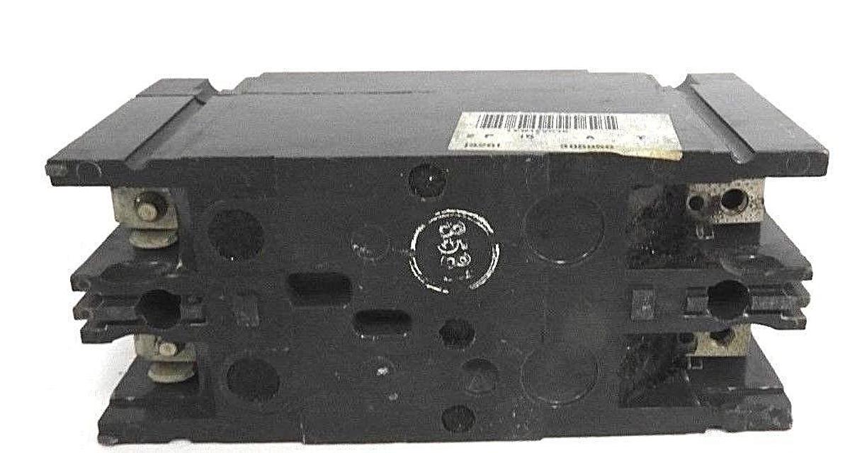 Used GENERAL ELECTRIC TEB122015 CIRCUIT BREAKER 15AMP 2POLE 240VAC