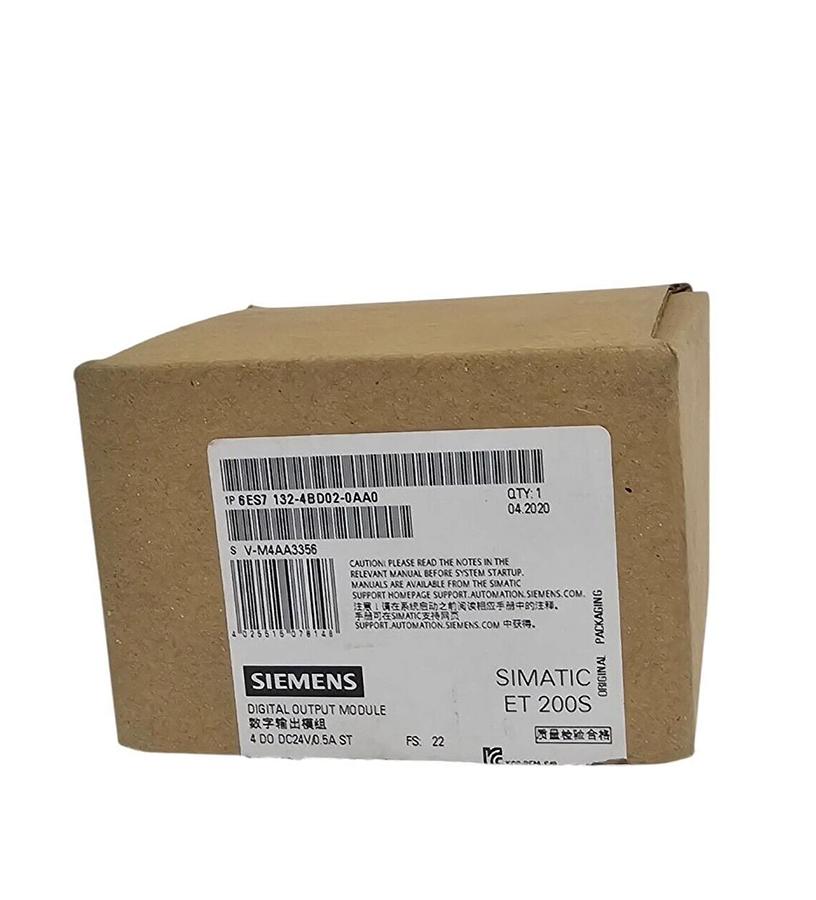 Used PACK OF 5 NEW SIEMENS 6ES7132-4BD02-0AA0 DIGITAL OUTPUT MODULES 6ES71324BD020AA0