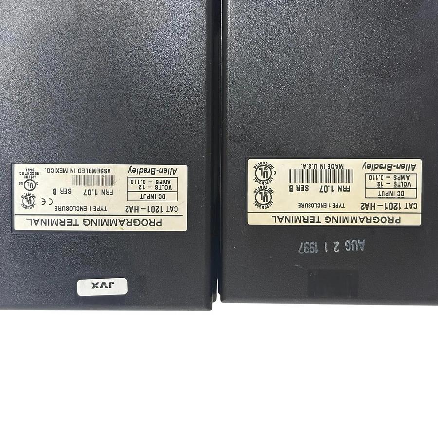 Used Allen-Bradley 1201-HA2 1336 Plus II Drive HIM Programmer Module - Lot of 2