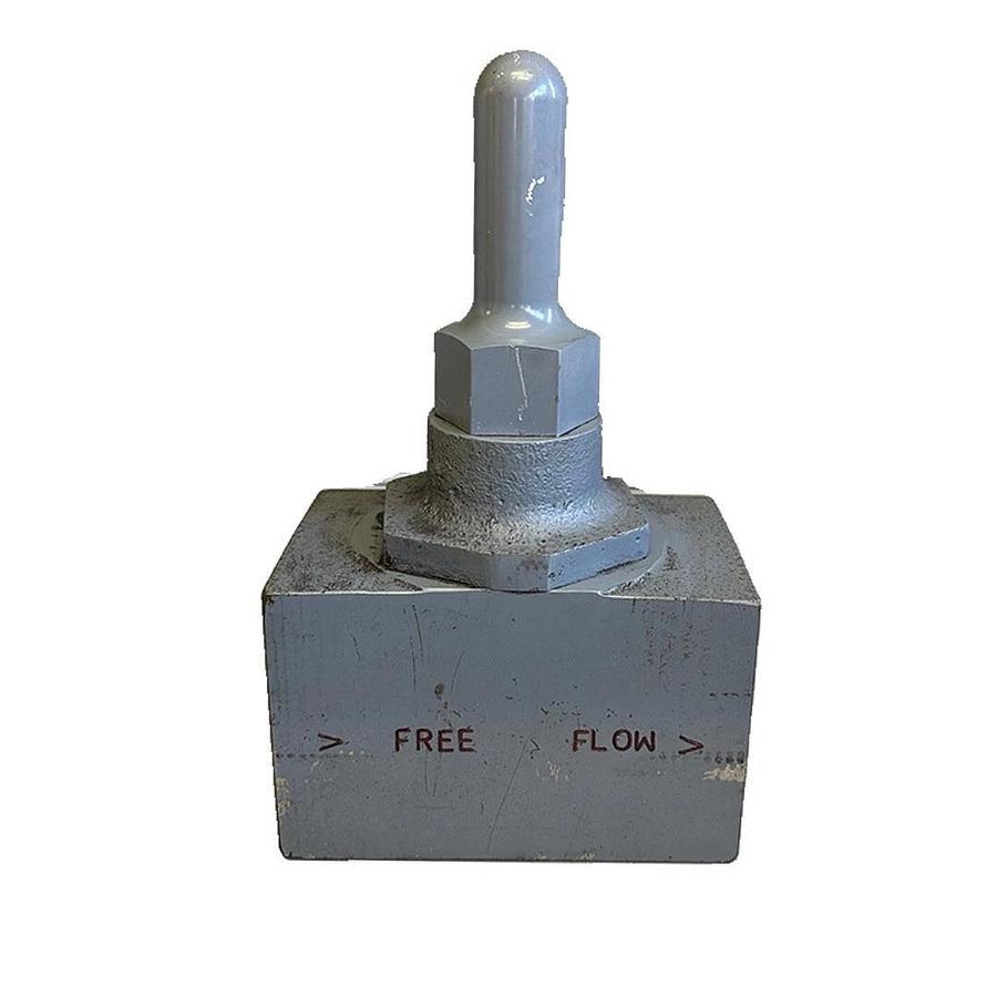 NEW FESSLER MACHINE CO 2'' HYDRAULIC SPEED CONTROL VALVE 750PSI
