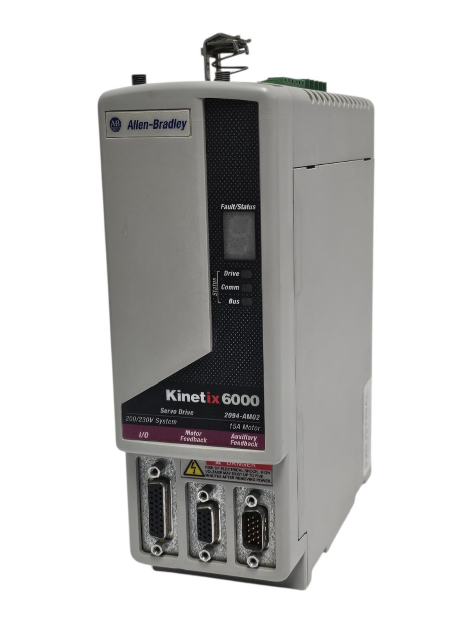 Used ALLEN BRADLEY 2094-AM02 SER. A KINETIX 6000 AXIS MODULE 2094AM02 /A