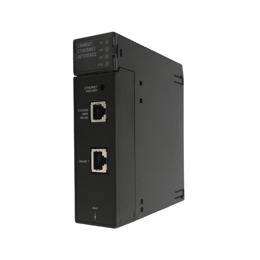 Used GE FANUC IC693CMM321-JJ CMM321 ETHERNET INTERFACE CONTROLLER IC693CMM321 NSNP