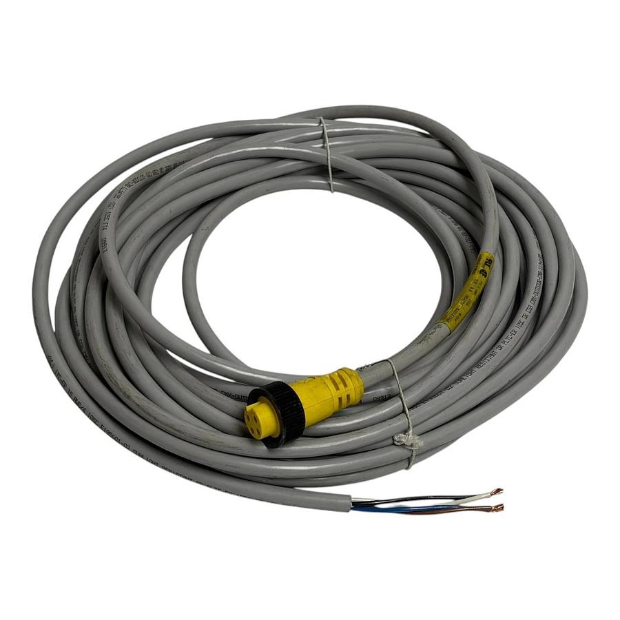 Woodhead Brad Harrison 61165 4 Pin Female Mini-Change Pigtail Cable 300V 5.6A