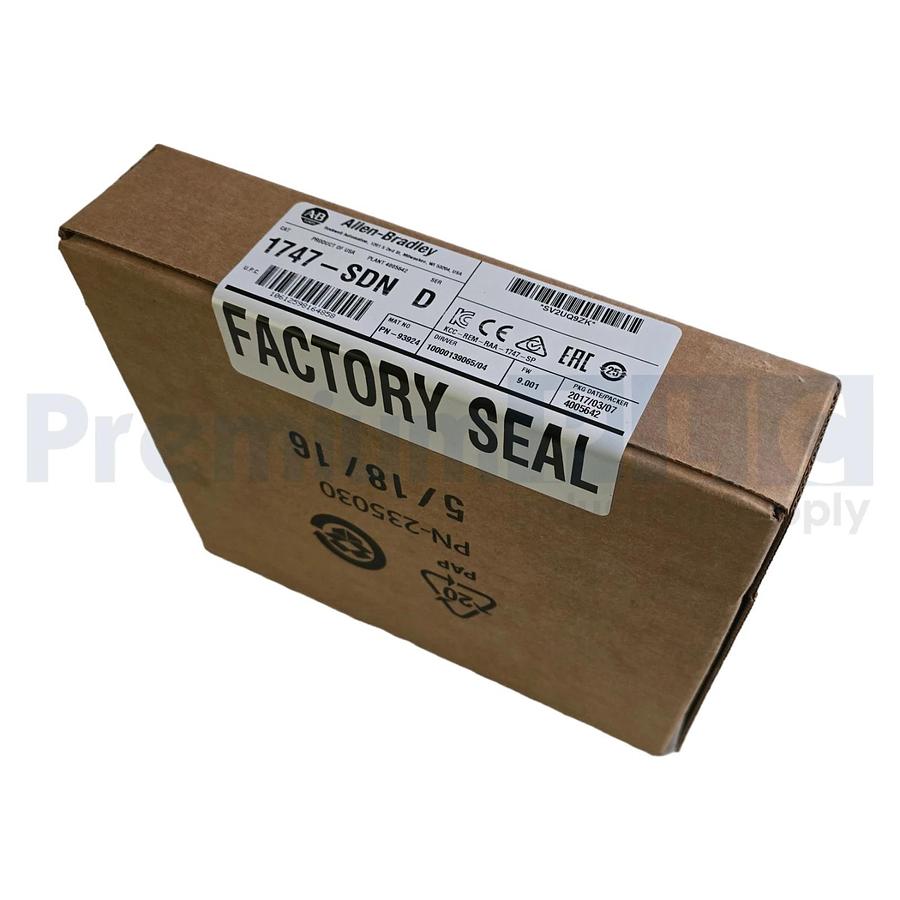 SEALED ALLEN BRADLEY 1747-SDN /D SLC/500 DeciveNet SCANNER MODULE FRN 9.001 NSFS
