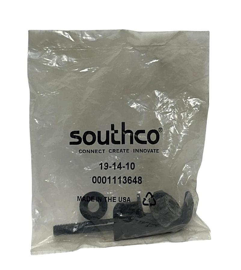 Used 4 SOUTHCO 19-14-10 / 191410 OEM SWELL LATCHES HEAVY-DUTY ZINC ALLOY BLACK NSFS