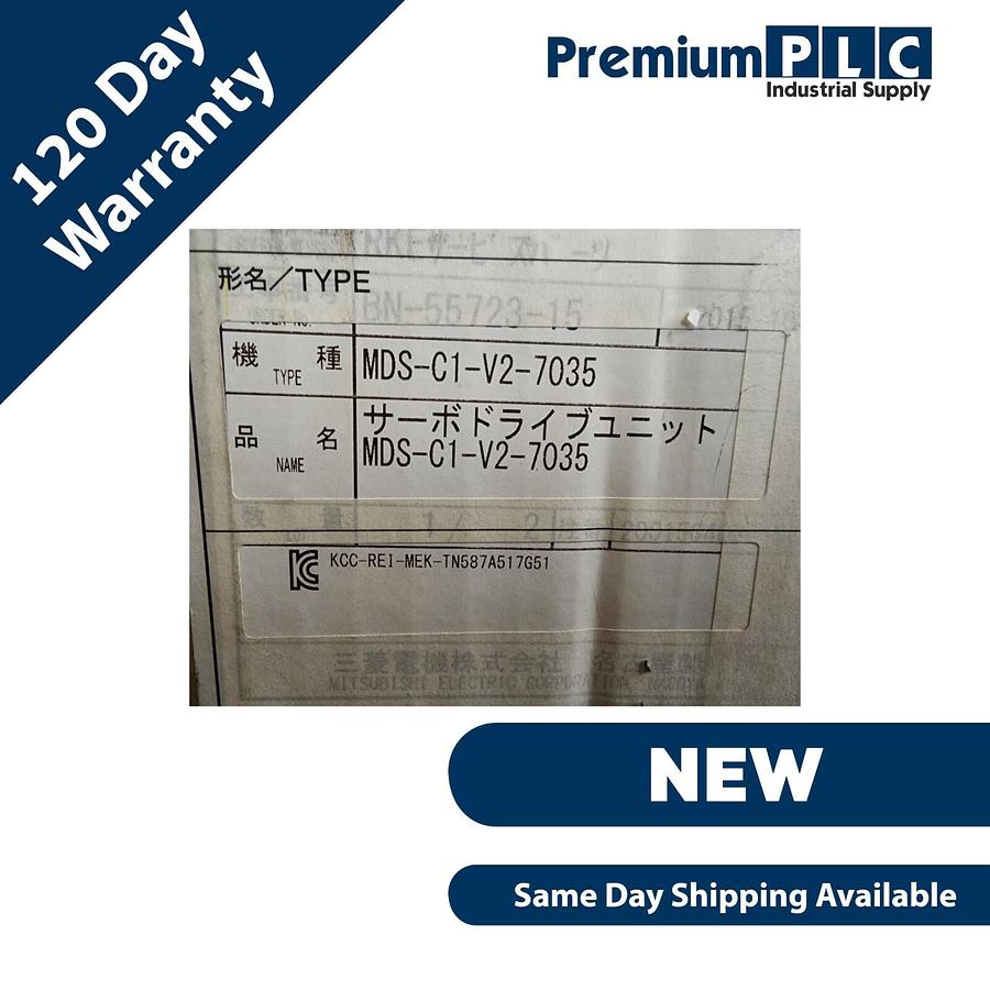 Used MITSUBISHI MDS-C1-V2-7035 MELDAS AC SERVO DRIVE MDS-C1 SERIES MDSC1V27035 NSMP