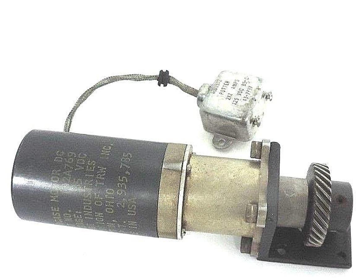 Used NEW TRW INC. 102A769 GEARCASE MOTOR DC, VOLTAGE: 85VDC W/ POTTER 40D1572