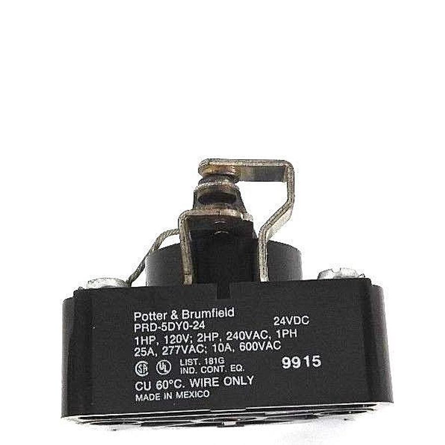 Used NEW POTTER & BRUMFIELD PRD-5DY0-24 RELAY 24VDC, PRD5DY024