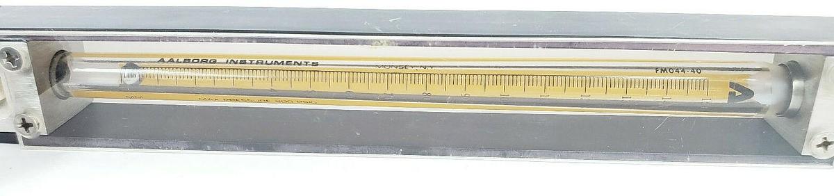 Used COLE-PARMER / AALBORG INSTRUMENTS FM044-40 FLOW METER 0-150MM 200PSIG FM04440