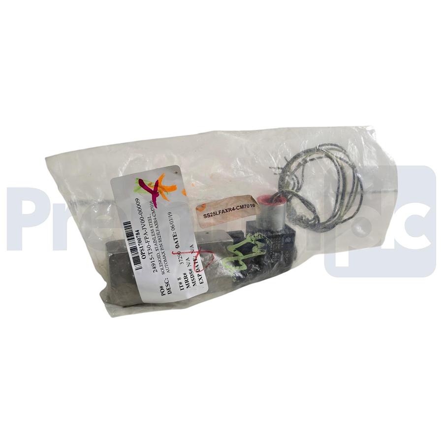 Used Automatic Valve Automax L2003AAWR-DBYS S/S Solenoid Valve 5/2 SS25LFAXR4-CM7016