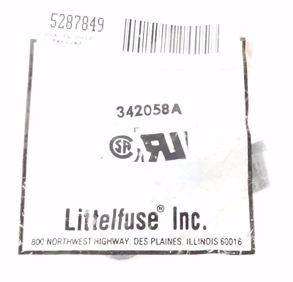 Used NEW LITTELFUSE 342058A FUSE HOLDER