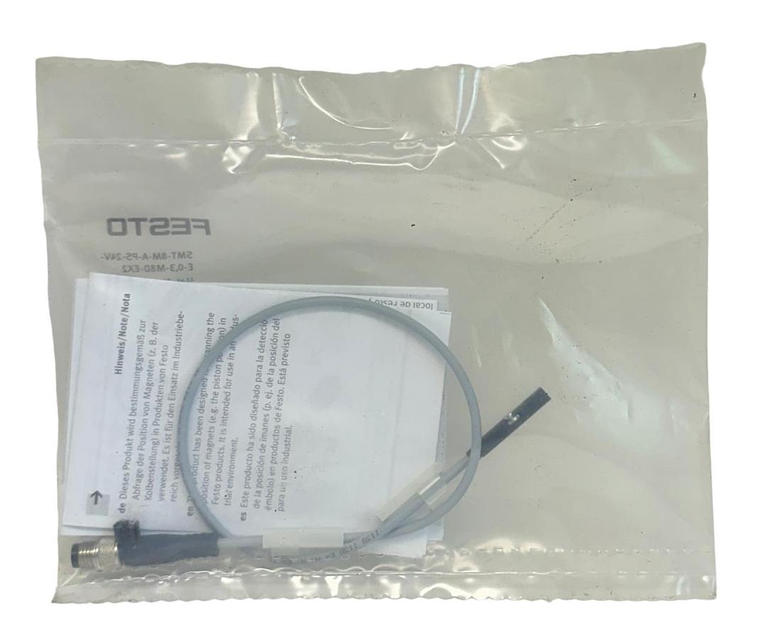 NEW FESTO SMT-8M-A-PS-24V-E-0,3-M8D-EX2 / 574342 PROXIMITY SENSOR 24V OEM NSFS