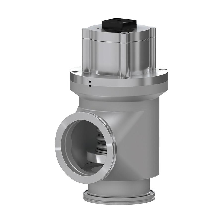 Used VAT 24340-QA21 Vacuum Angle Valve DN100 4" Flange ISO-K 24340-QA21-BQK1/0009 NEW