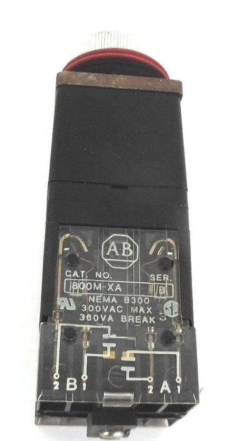 Used NIB ALLEN BRADLEY 800MR-N31QB SER. A SELECTOR SWITCH 800MR-N31Q
