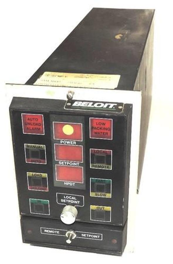 Used BELOIT CUSTOM CONTROLS 42400984-G1 PROCESS CONTROLLER 42400984G1