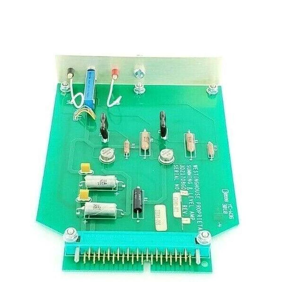 NEW WESTINGHOUSE 3D21708G02 REV. 7 SUMMING & LEVEL AMP