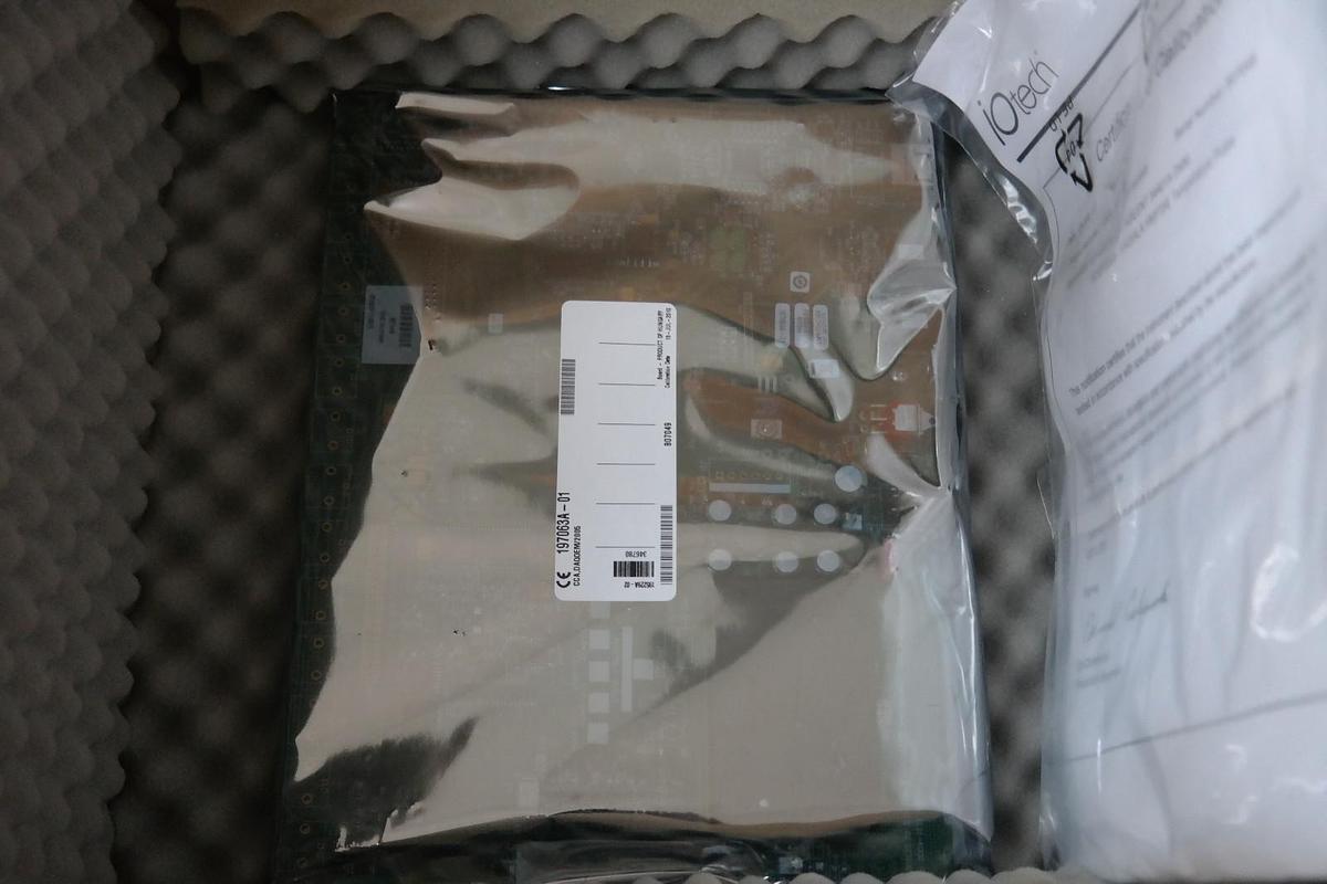 Used NEW CCA DAQOEM/2005 ETHERNET-BASED DATA ACQUISTION BOARD 197063A-01 0700-31597