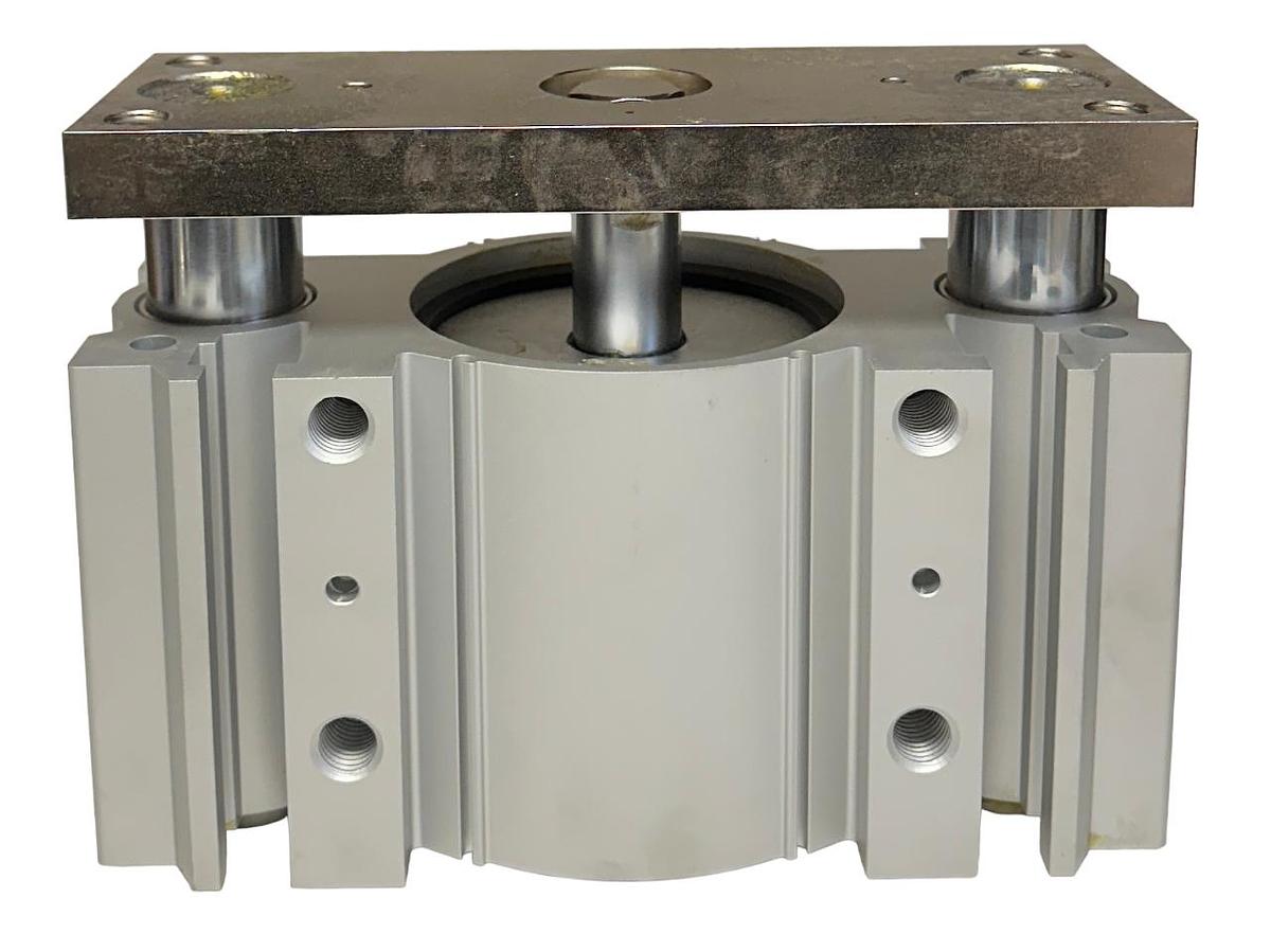 Used SMC MGPM100TN-50Z / MGPM100TN50Z MGP COMPACT GUIDE CYLINDER 100mm BORE NSNP