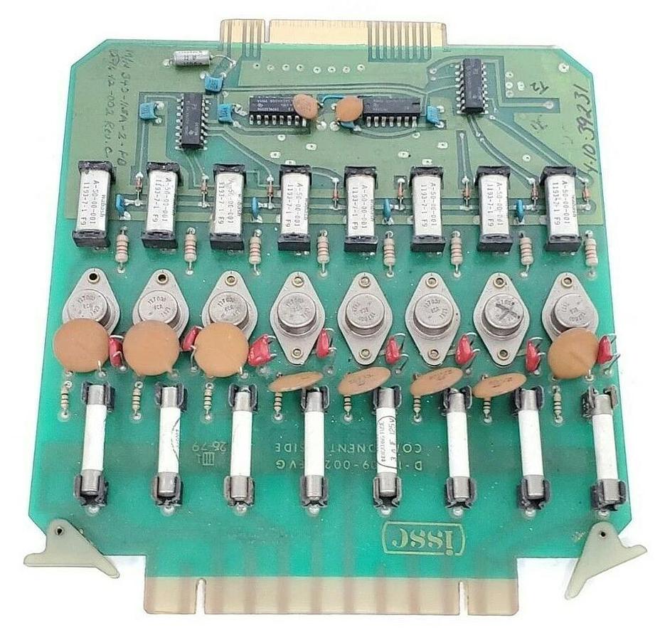 Used ISSC D-16-09-002 REV. G RELAY BOARD D1609002
