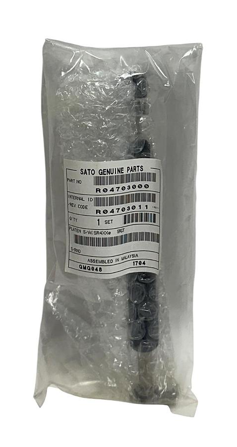 Used SATO R04703000 / R04703011 OEM PLATEN ROLLER SUB ASSEMBLY FOR PRINTER NSMP