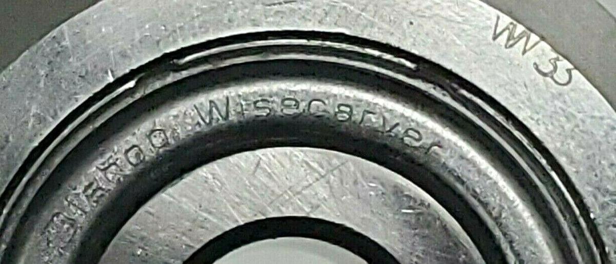 Used LOT OF 3 BISHOP WISECARVER X312 W3 DUAL-VEE ROLLER GUIDE WHEELS 54-0030