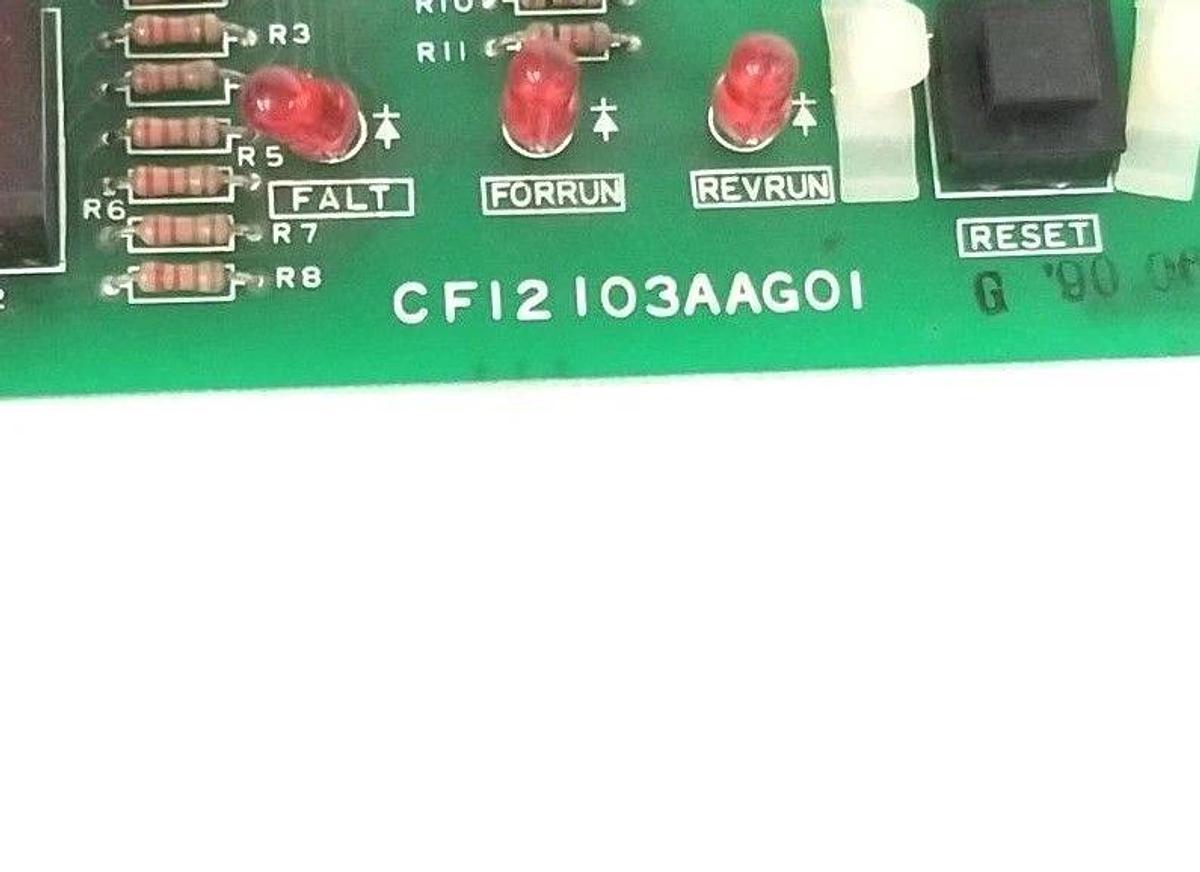 Used GENERAL ELECTRIC CF12103AAG01 DRIVE BOARD BF123103AA , DT-DV