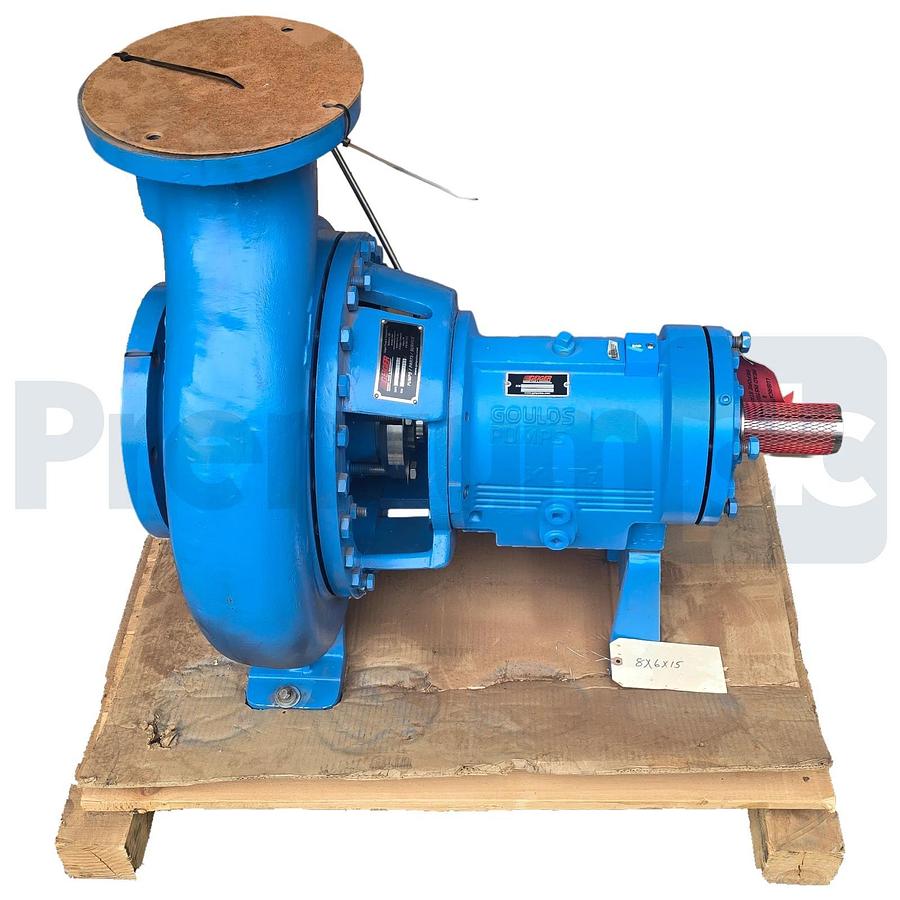 Refurbished ITT Goulds 3196 XLTi i-FRAME Centrifugal ANSI Process Pump 6x8-15" 316SS REP.