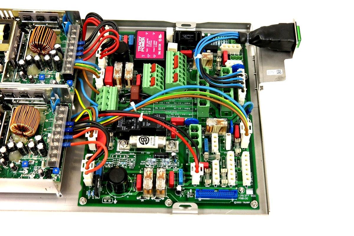Used TRUMPF 1275331 PSB100 VMc1-6 POWER SUPPLY BOARD FOR TRUMICRO 7240 LASER SYSTEM