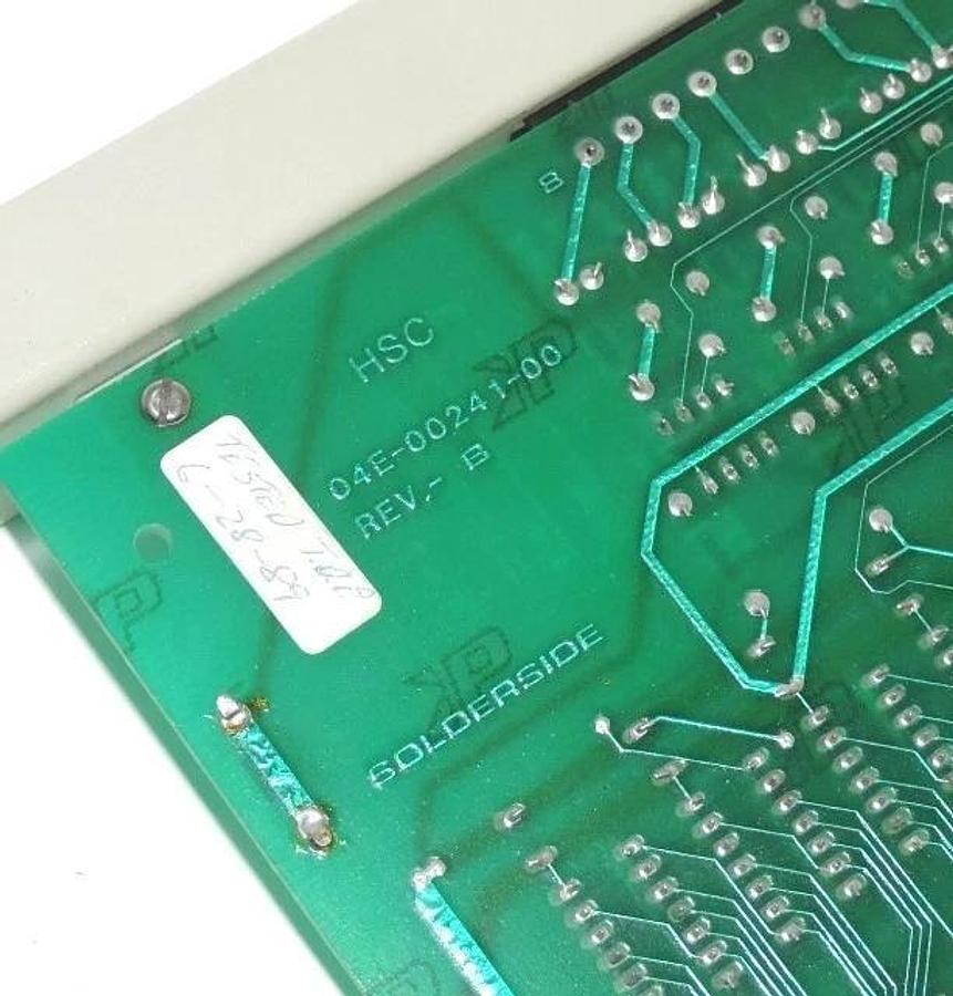 Used KBA MOTTER 04E-00241-00 REV. B COMPUTER BOARD 04E0024100