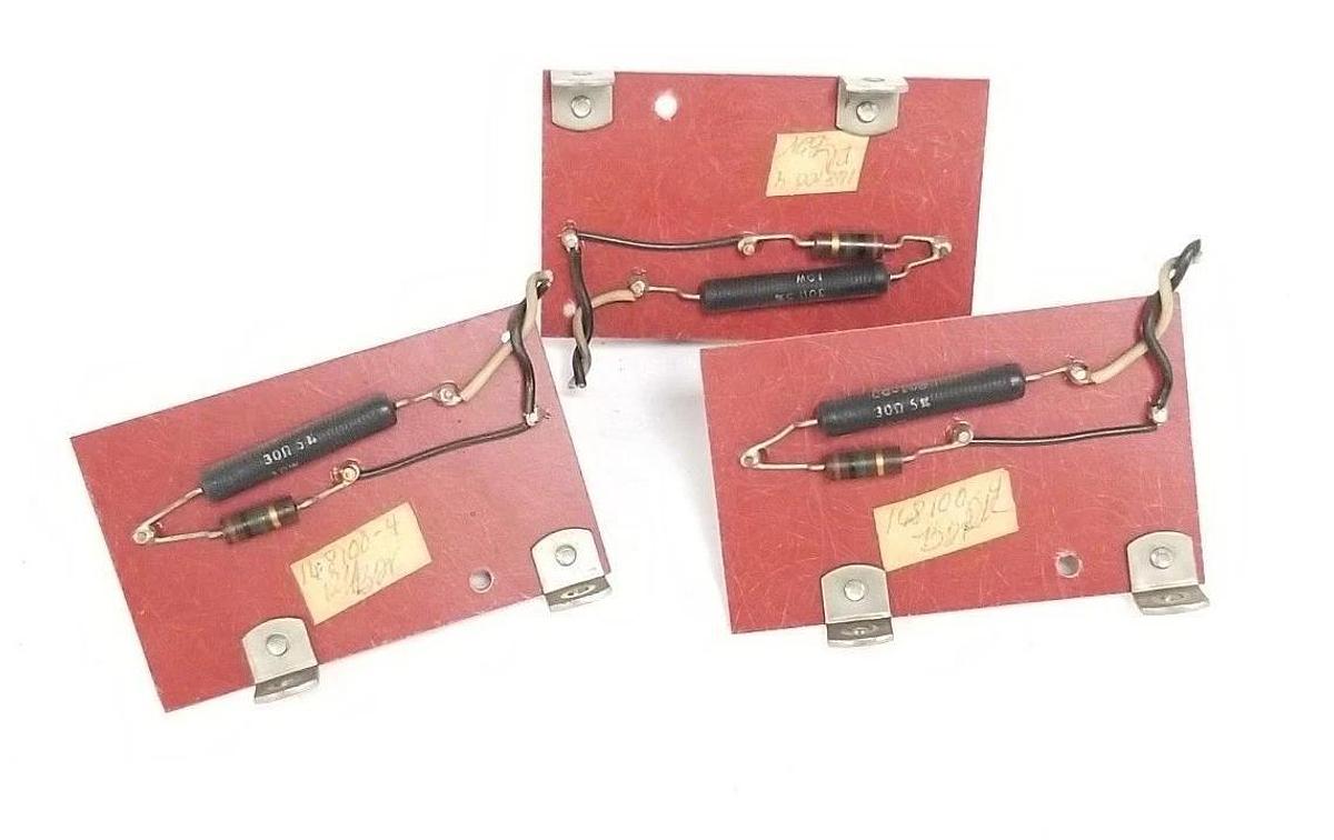 Used LOT OF 3 CDE 168100-4 CAPACITOR BOARDS BK-108 , 700 VAC, 7924 7937