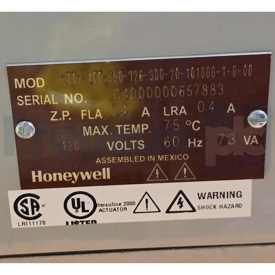 Used Honeywell 2002-400-150-126-300-20-101000-1-0-00 HercuLine 2000 Actuator 120V NEW