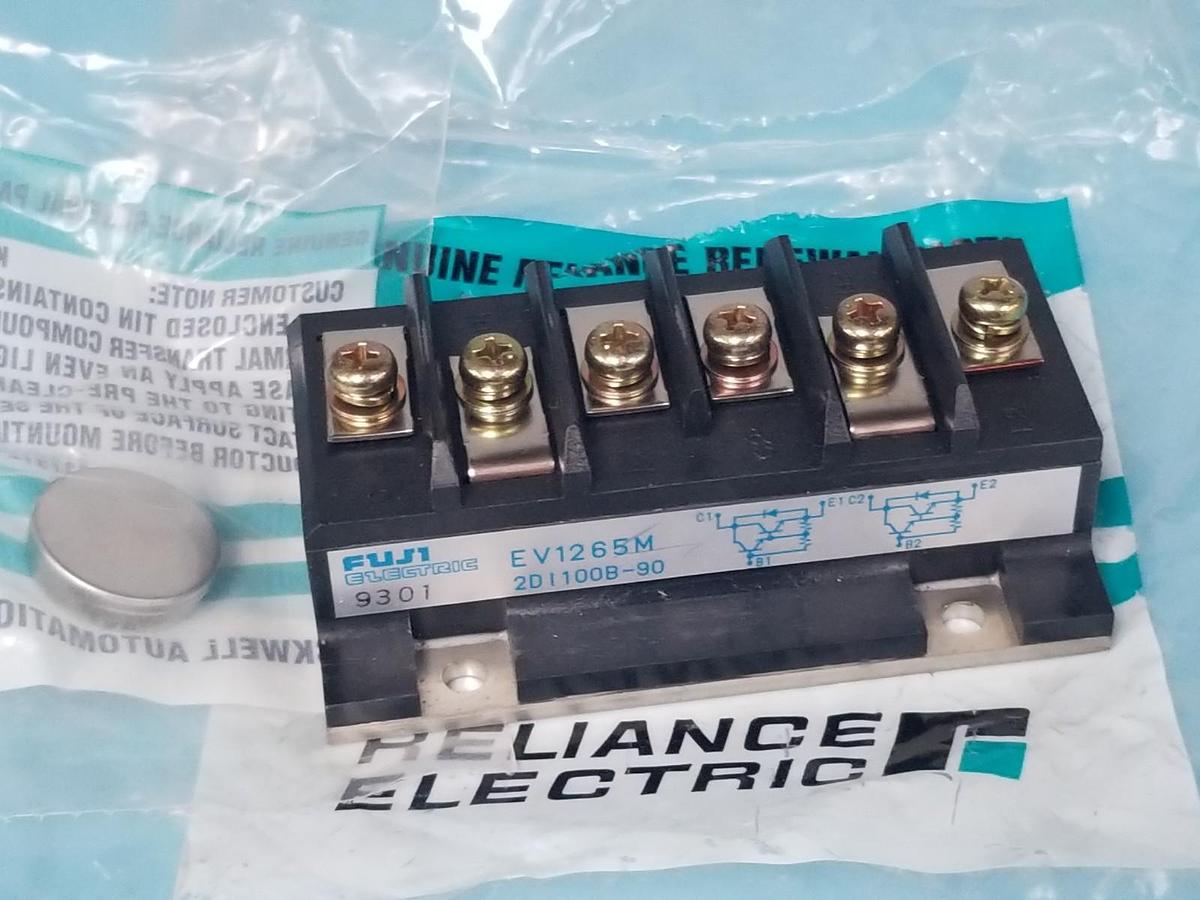Used NEW FUJI ELECTRIC EV1265M POWER TRANSISTOR MODULE 2D1100B-90