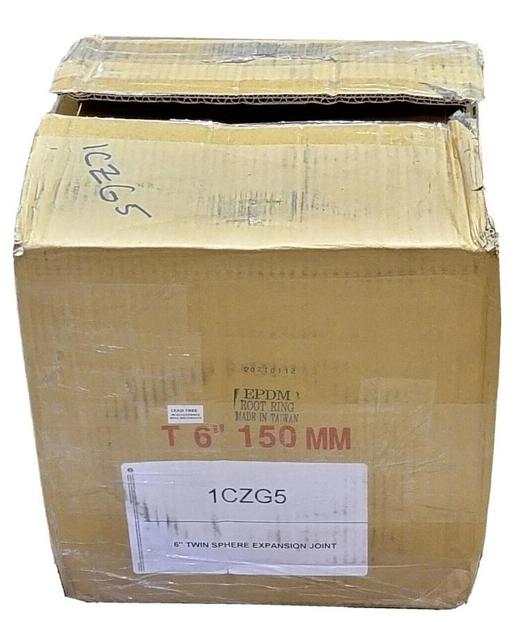 NEW MN 1CZG5 6'' TWIN SPHERE EXPANSION JOINT AMTE206